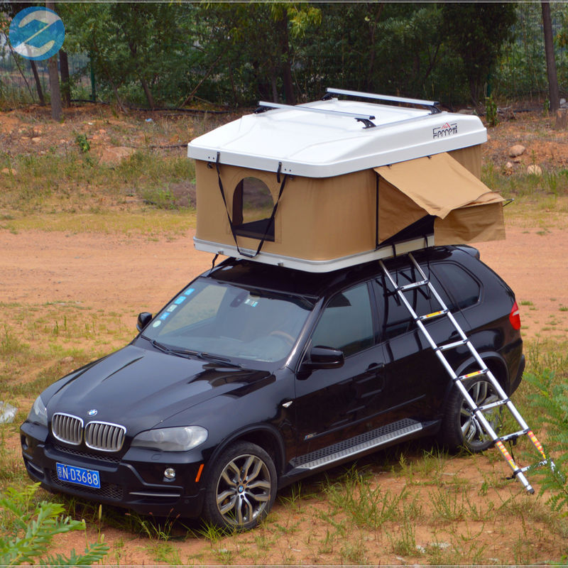 2013 자동차용 접이식 철리식 지붕 상단 텐트 FLY 42D 폴리스터 재료 OEM 네